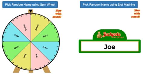 wheel slot machine pick name.